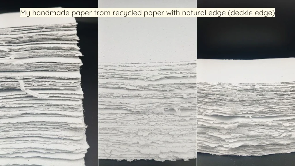 My handmade paper