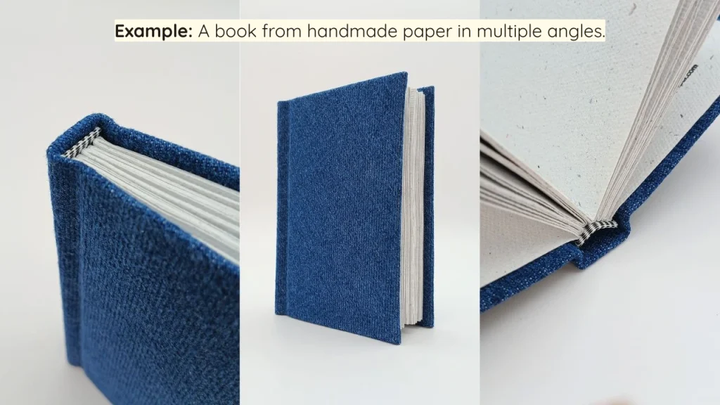 Tiny book multi angles